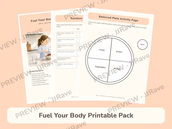 Fuel Your Body Printable Pack
