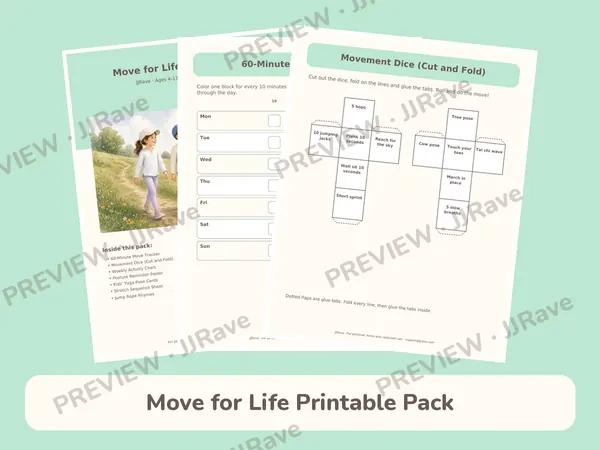 Move for Life Printable Pack
