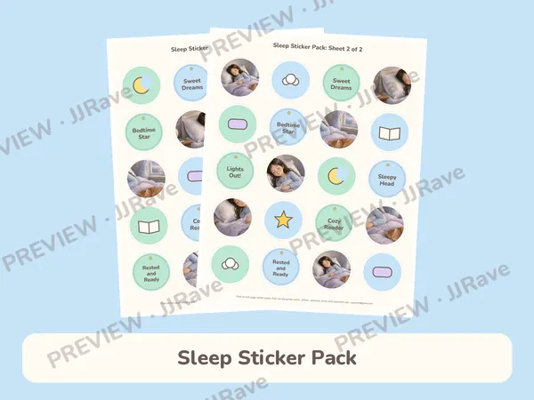 Sleep Sticker Pack
