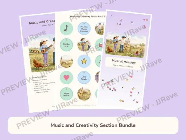 Music and Creativity Section Bundle