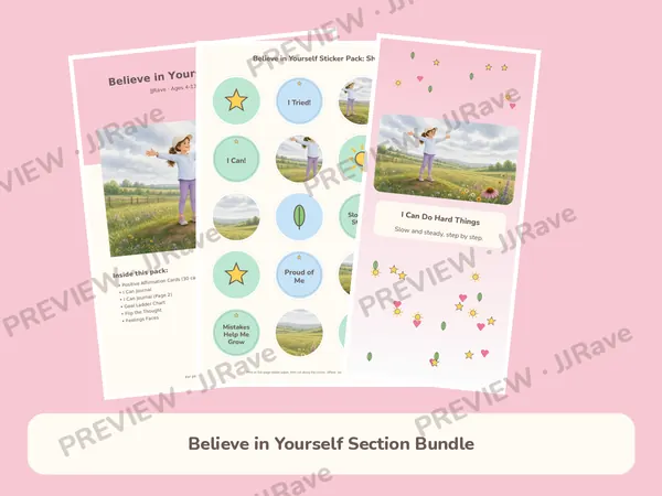 Believe in Yourself Section Bundle