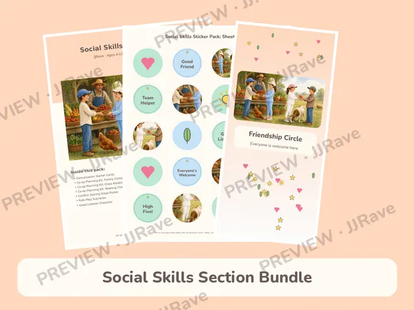Social Skills Section Bundle