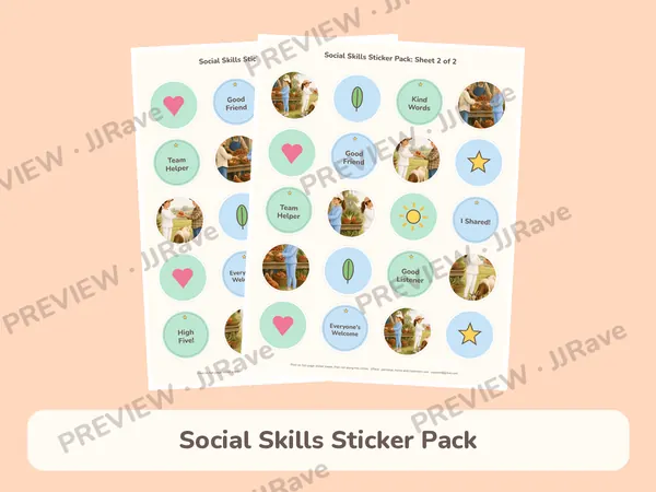 Social Skills Sticker Pack