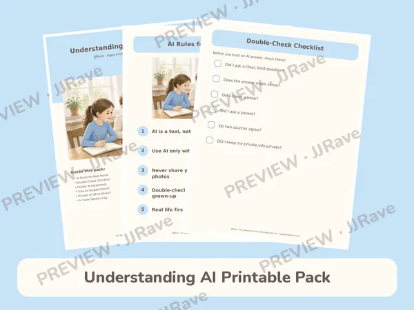 Understanding AI Printable Pack