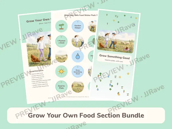 Grow Your Own Food Section Bundle