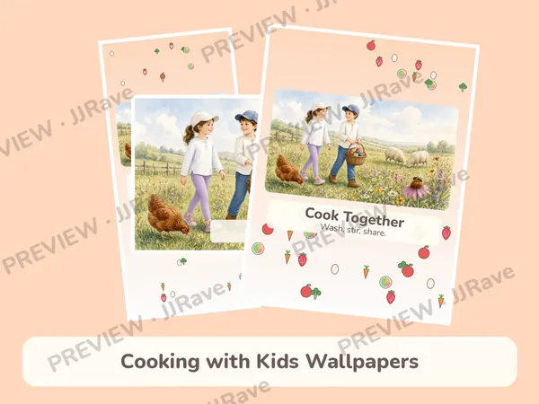 Cooking with Kids Wallpapers