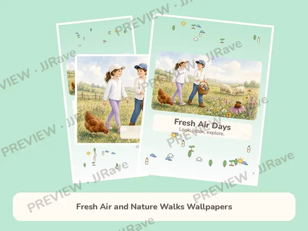 Fresh Air and Nature Walks Wallpapers