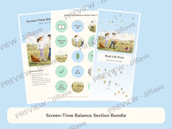 Screen-Time Balance Section Bundle