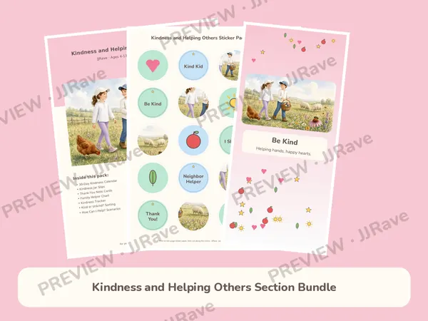 Kindness and Helping Others Section Bundle